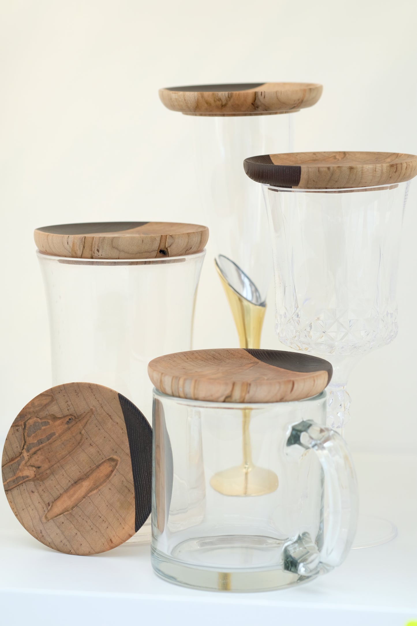 Topper for wine glass or coffee mug