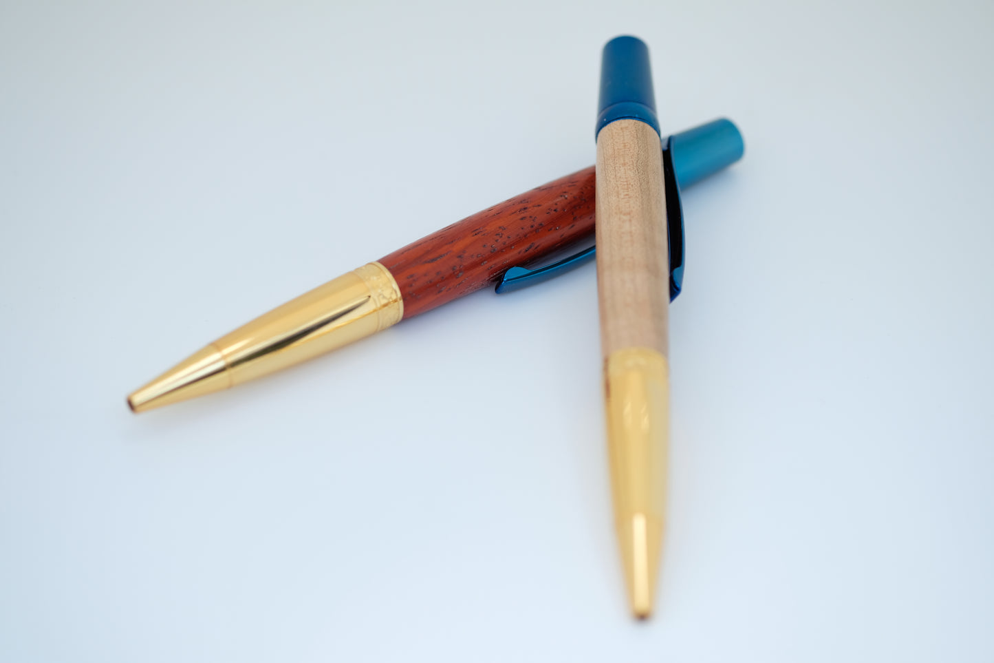 Blue And Gold Maple Leaf Pen