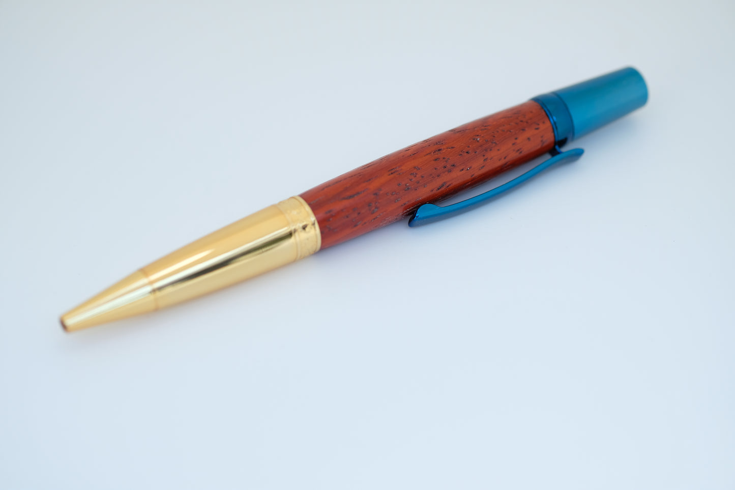 Blue And Gold Maple Leaf Pen