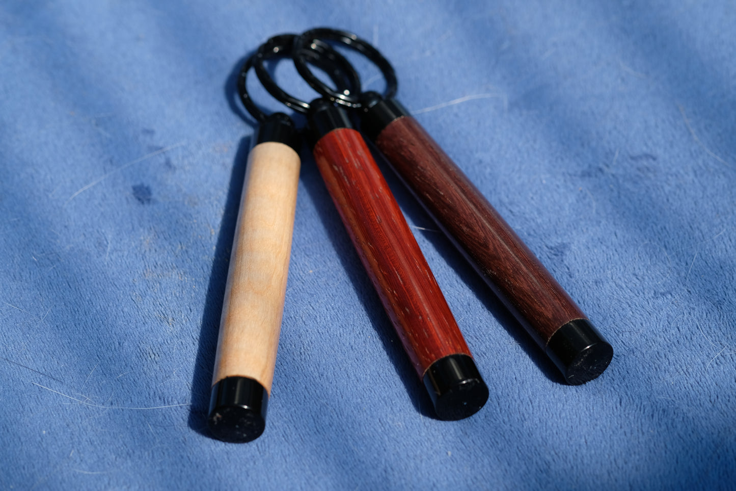 Black Chrome Secret Compartment Key Ring