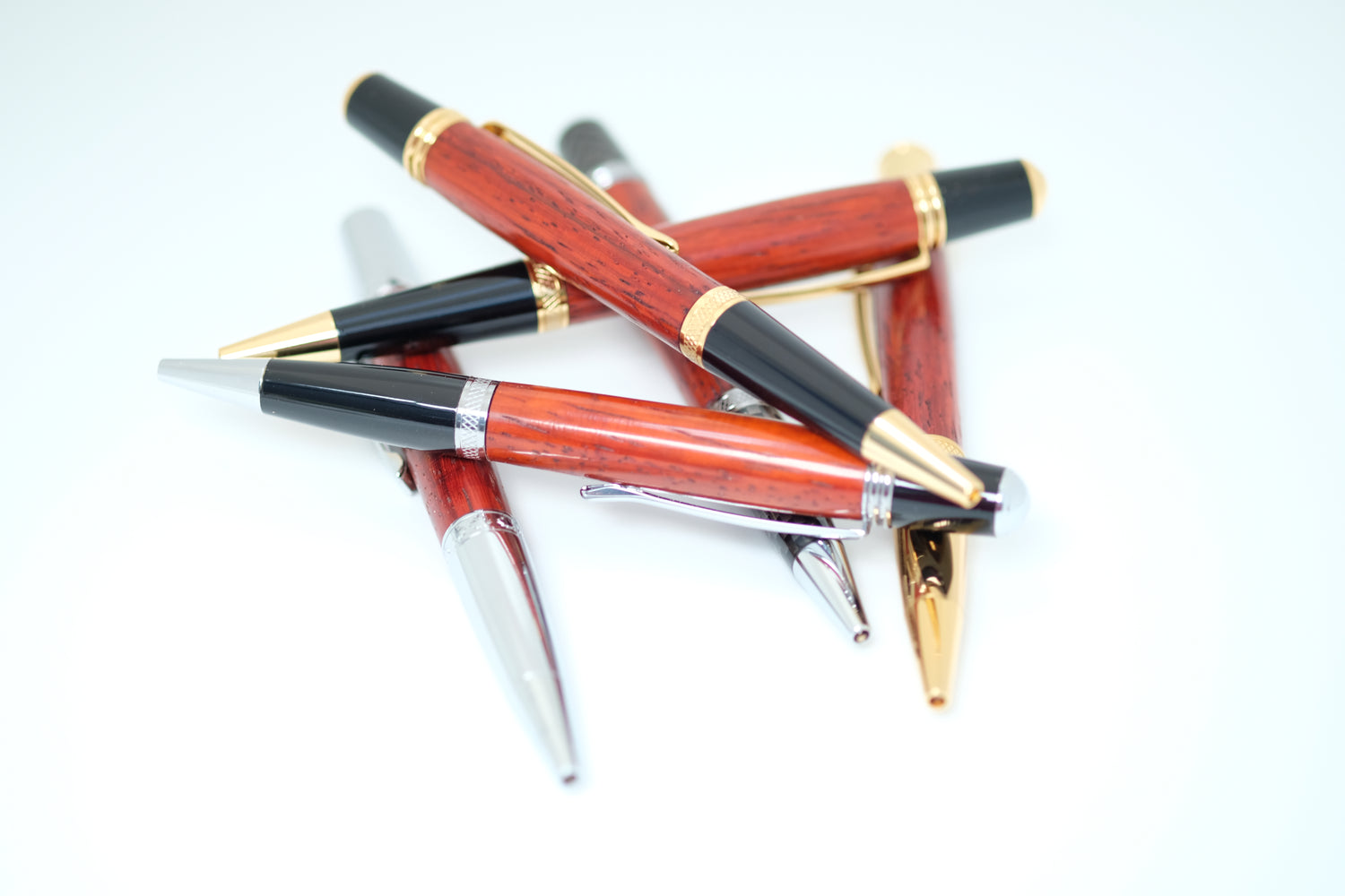 Wood turned pens