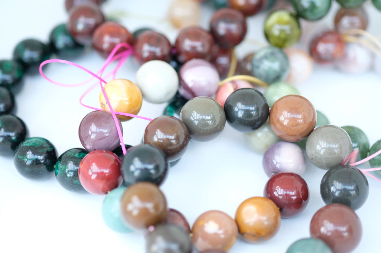 Bracelet with large beads