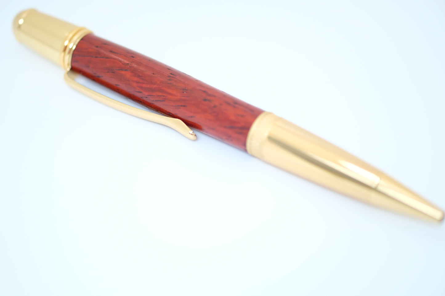 Orange Osage Aurora Gold Pen