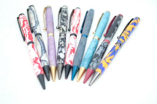 Resin slimline pen