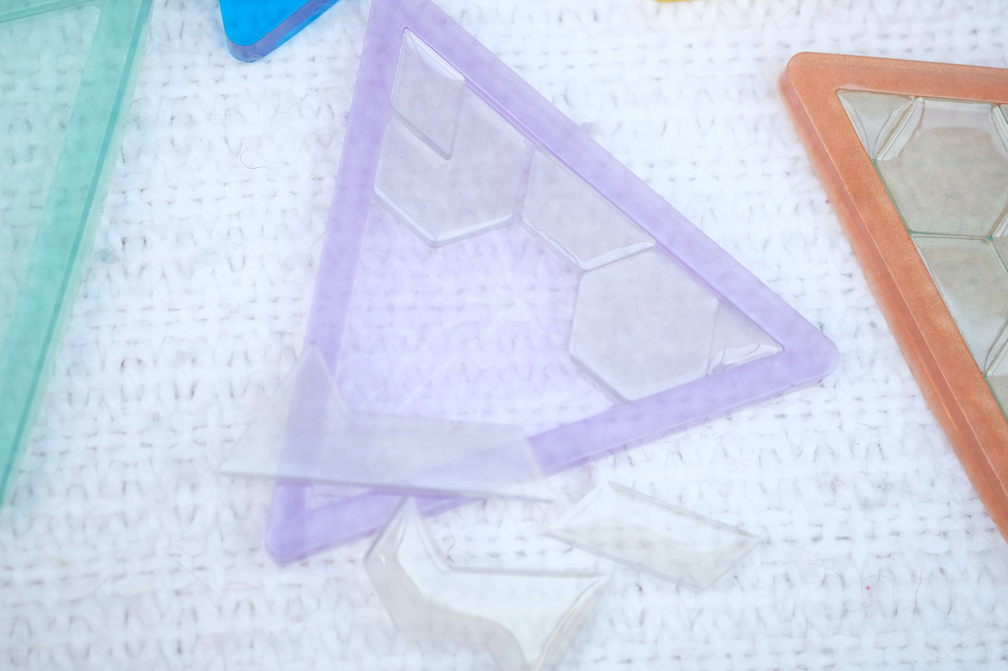 Brain Teaser/Puzzle (triangle shaped base)
