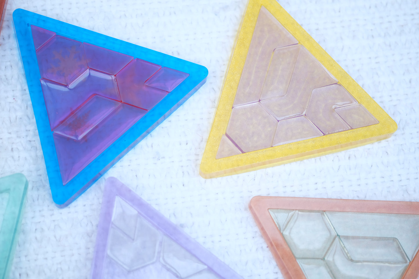 Brain Teaser/Puzzle (triangle shaped base)
