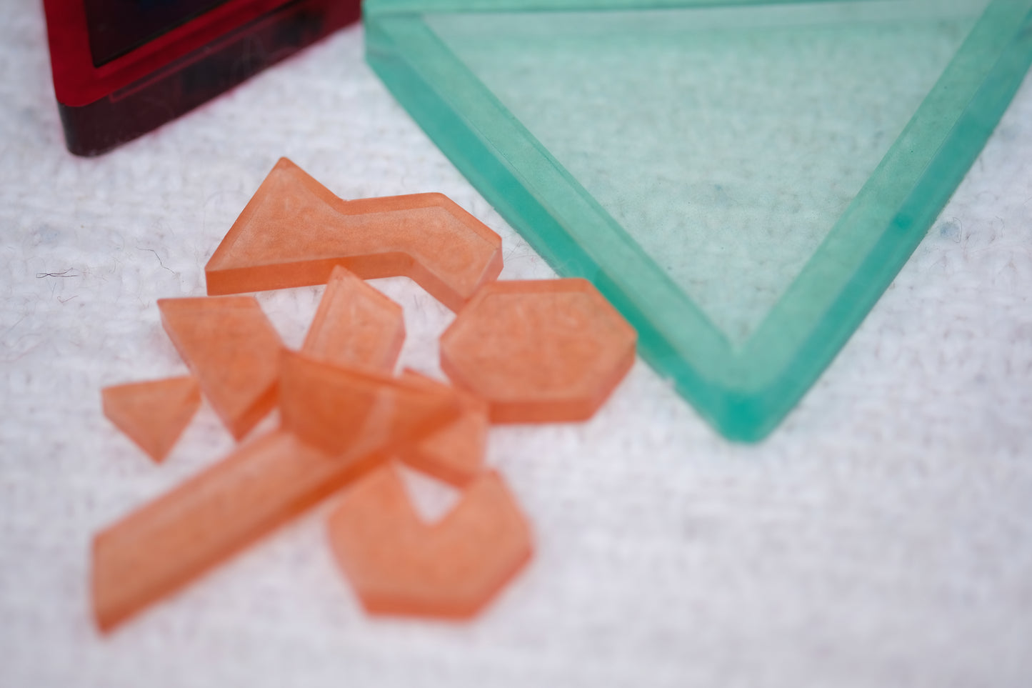 Brain Teaser/Puzzle (triangle shaped base)